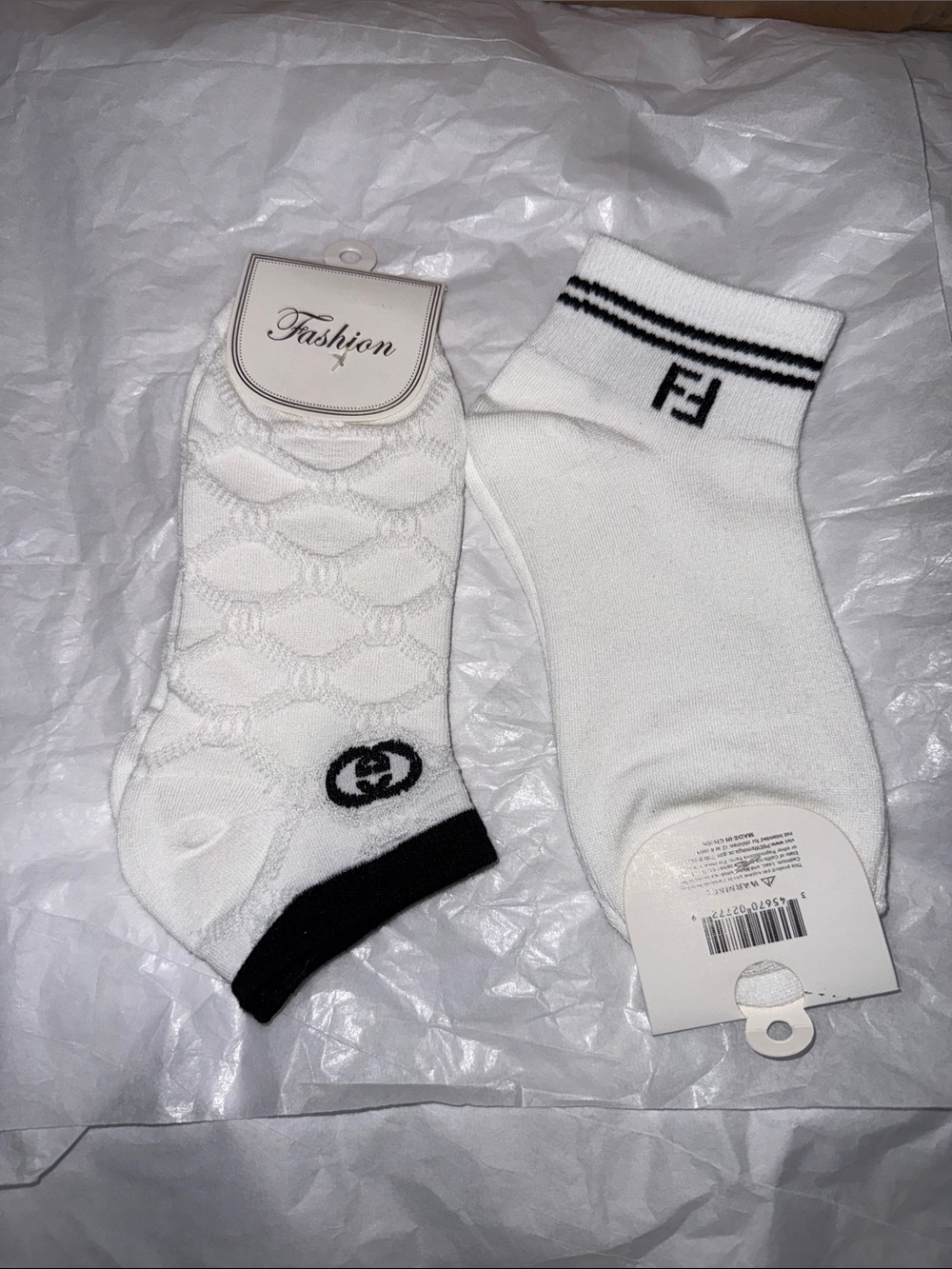 Fashion Socks 2-Pk